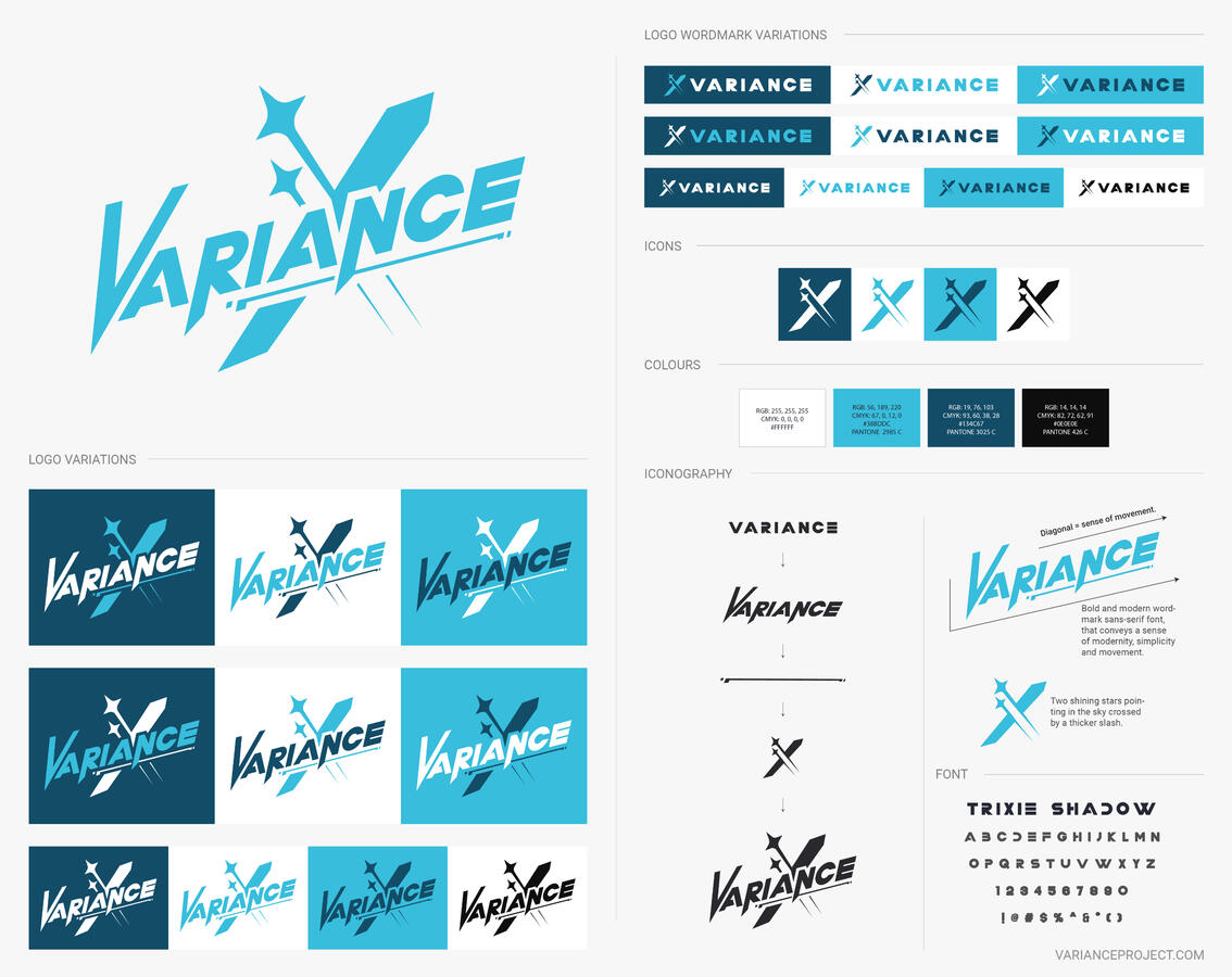 Variance logo graphical charter