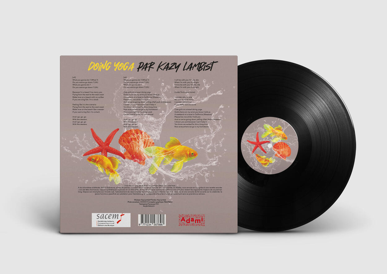 Kazy Lambist vinyl cover - 2020